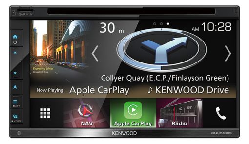 Kenwood Dnx5180s Garmin GPS CarPlay AndroidAuto head unit - Image 4