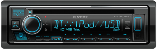 Kenwood KDC-BT660U Bluetooth CD stereo - Image 7