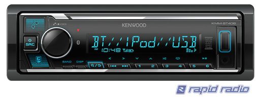 Kenwood KMM-bt408 Bluetooth car stereo - Image 4