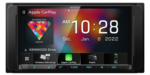 Kenwood DMX8521s CarPlay Android Auto stereo - Image 3
